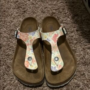 Birkenstock Floral Sandals - Multicolor